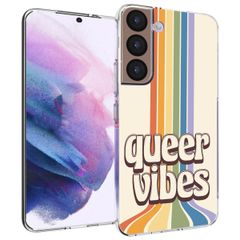 imoshion Coque Design Samsung Galaxy S22 - Rainbow Queer vibes