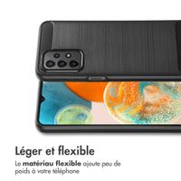 imoshion Coque Brushed Samsung Galaxy A23 (5G) - Noir