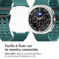 imoshion Bracelet Ocean en silicone Samsung Galaxy Watch 8 (40/44mm) / Classic (46mm) - Vert foncé