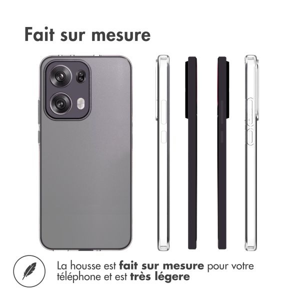 Accezz Coque Clear Oppo Reno 13 Pro - Transparent