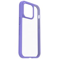 OtterBox Coque arrière React iPhone 14 Pro - Transparent / Violet