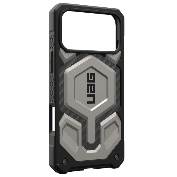 UAG Coque arrière Monarch Pro Apple iPhone 17 Pro - Titanium