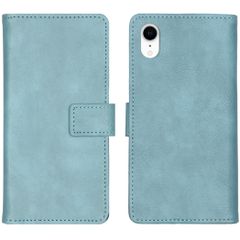 imoshion Étui de télephone portefeuille de luxe Apple iPhone Xr - Bleu clair