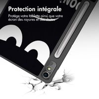 imoshion Coque tablette Trifold Lenovo Tab P12 - Don't touch