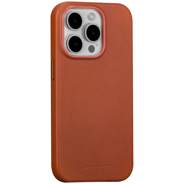 dbramante1928 ﻿Coque arrière Roskilde MagSafe iPhone 15 Pro - Brun