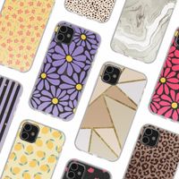 imoshion Coque design pour iPhone 11 - Tropical Violet Flowers Connect