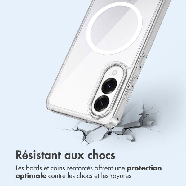 imoshion Coque arrière de protection avec MagSafe Samsung Galaxy S25 Edge - Transparent