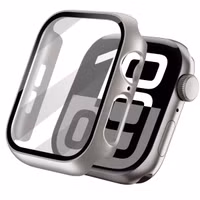 imoshion Coque rigide à couverture complète Apple Watch 10 / 11 - 46 mm - Titanium
