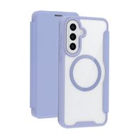 imoshion Bookcase transparente avec MagSafe Samsung Galaxy A57 (5G) - Lilas