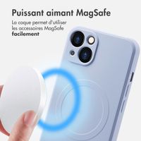 imoshion Coque Couleur avec MagSafe iPhone 13 - Lilas