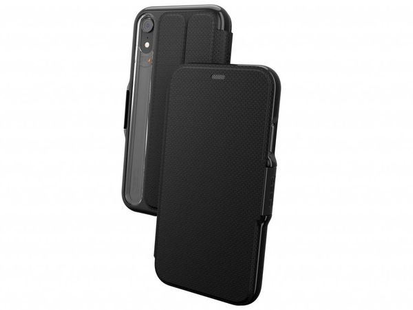 ZAGG Étui de téléphone portefeuille Oxford iPhone Xr - Noir