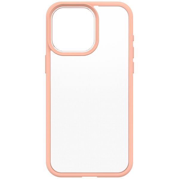 OtterBox Coque arrière React Apple iPhone 15 Pro Max - Transparent / Peach