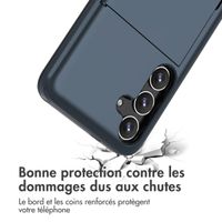 imoshion Coque arrière avec porte-cartes Samsung Galaxy S24 Plus - Bleu foncé