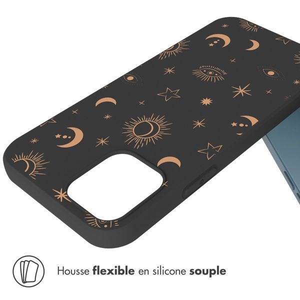 imoshion Coque Design iPhone 12 (Pro) - Stars Sky