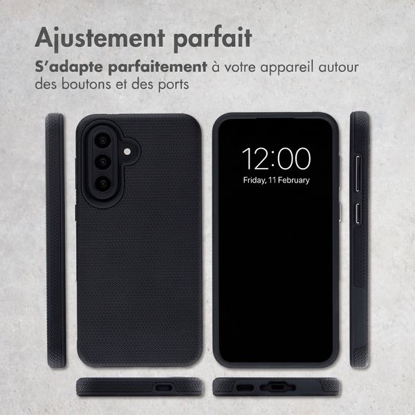 Accezz Coque Tough avec MagSafe Samsung Galaxy A57 (5G) - Noir