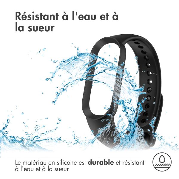 imoshion Bracelet sport en silicone Xiaomi Mi Band 5 / 6 - Noir