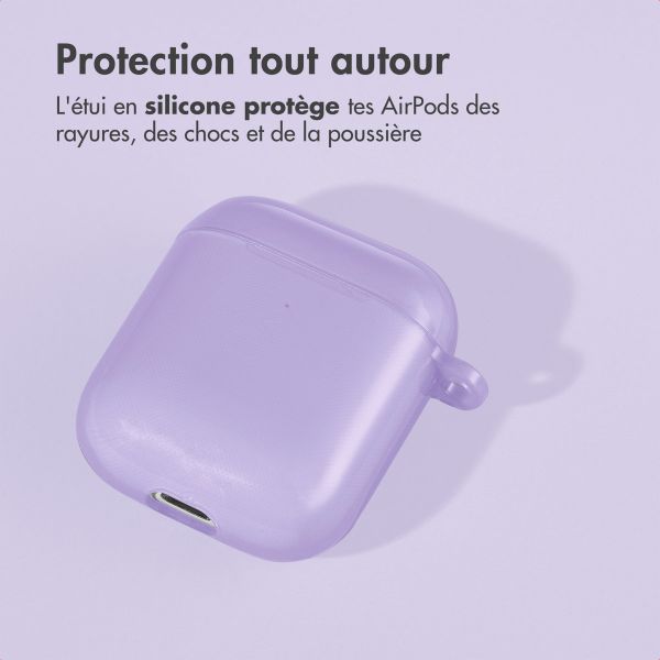 imoshion Coque Néon Apple AirPods 1 / 2 - Pourpre
