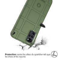imoshion Coque Rugged Shield Motorola Moto G22 / E32 / E32s - Vert foncé