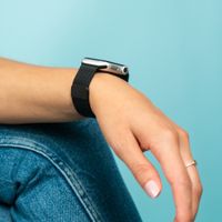 imoshion Milanais Watch bracelet le Fitbit Versa 2 / Versa Lite - Noir