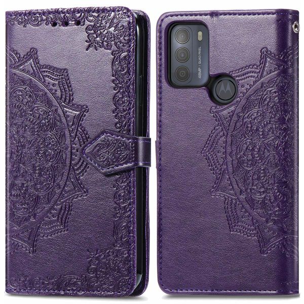 imoshion Etui de téléphone portefeuille Motorola Moto G50 - Violet