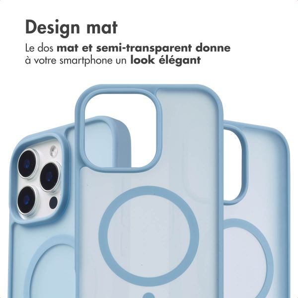 imoshion Coque Color Guard avec MagSafe iPhone 16 Pro Max - Bleu clair