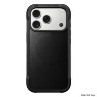 Nomad Coque Rugged Horween Leather Apple iPhone 17 Pro - Noir