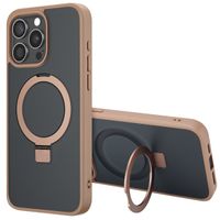 Accezz Coque Ring Stand avec MagSafe iPhone 15 Pro Max - Brown