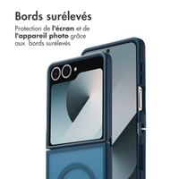 imoshion Coque Color Guard avec MagSafe Samsung Galaxy Z Flip 7 - Bleu foncé