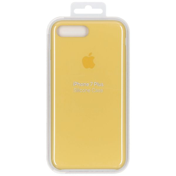 Apple Coque en silicone Apple iPhone 8 Plus / 7 Plus - Pollen
