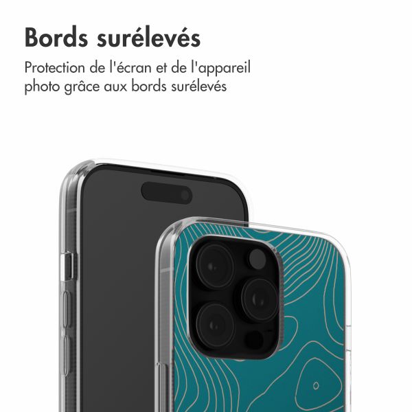 imoshion Coque Design iPhone 16 Pro - Topo Turquoise