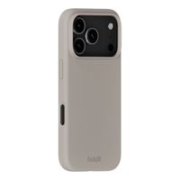 Holdit Coque Silicone Apple iPhone 17 Pro - Taupe