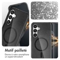 imoshion Coque Sparkle avec MagSafe Samsung Galaxy S24 - Noir