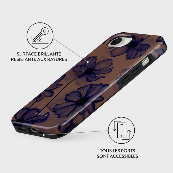 Burga Coque arrière Tough Apple iPhone 16e - Velvet Night