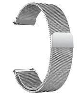 imoshion Bracelet magnétique milanais Samsung Galaxy Watch 4 / 5 / 6 / 7 / FE (20 mm) - Argent