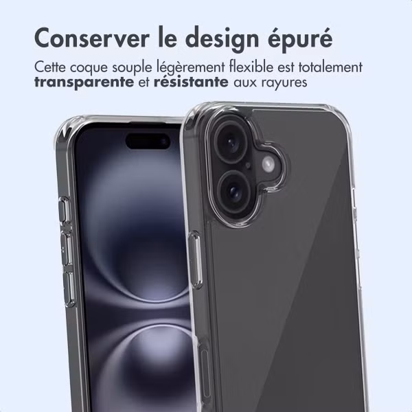 imoshion Protective Backcover Apple iPhone 16 - Transparent