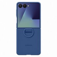 Samsung Original Coque en silicone Ring Samsung Galaxy Z Flip 7 - Blue