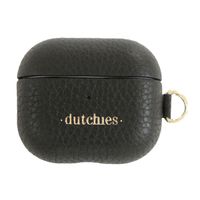 Dutchies Leather Case Apple AirPods 1 / 2 - Black