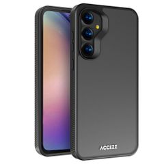 Accezz Coque Givrée Robuste Samsung Galaxy A55 - Noir