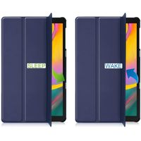 imoshion Coque tablette Trifold Galaxy Tab A 10.1 (2019) - Bleu