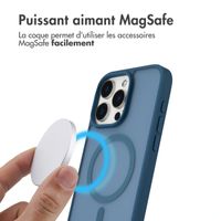 imoshion Coque Color Guard avec MagSafe iPhone 15 Pro Max - Bleu foncé