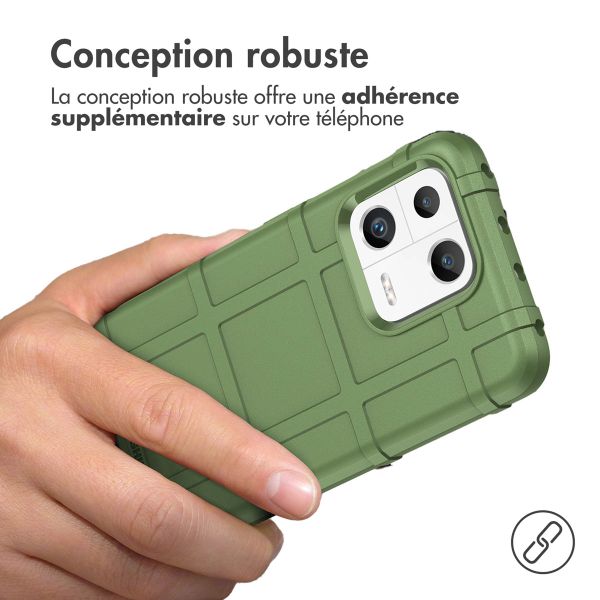 imoshion Coque Rugged Shield Xiaomi 13 - Vert foncé