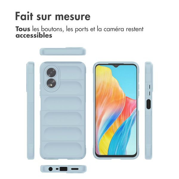 imoshion EasyGrip Backcover Oppo A18 / Oppo A38 - Bleu clair