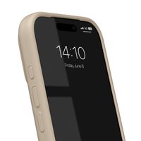 iDeal of Sweden Coque en silicone avec MagSafe Apple iPhone 17 Pro - Beige