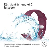 imoshion Bracelet sport en silicone Oppo Watch 46 mm - Bordeaux