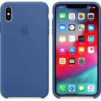 Apple Coque en silicone Apple iPhone Xs Max - Delft Blue
