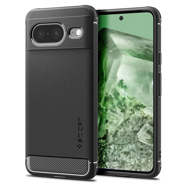 Spigen Coque Rugged Armor Google Pixel 8 - Noir