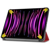 imoshion Coque tablette Trifold iPad Pro 12.9 (2018/2020/2021/2022) - Rouge