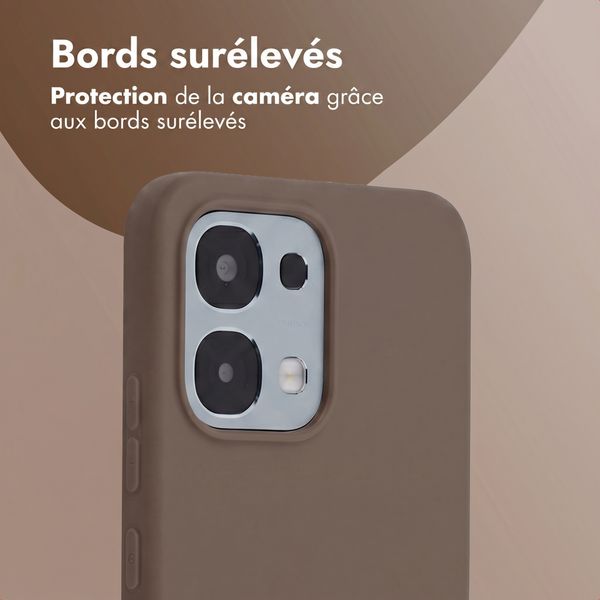 imoshion Coque Couleur Oppo A6 Pro (5G) - Marron