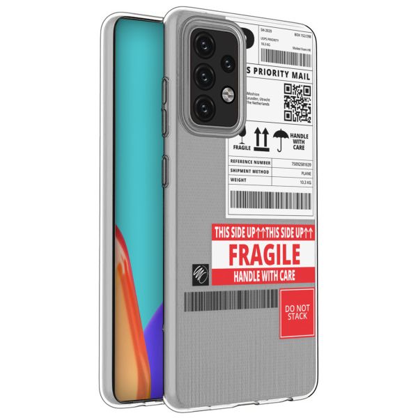 imoshion Coque Design Samsung Galaxy A52(s) (5G/4G) - Shipping label