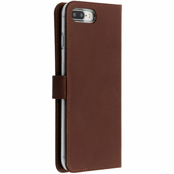 Selencia Étui de téléphone en cuir véritable Apple iPhone 8 Plus / 7 Plus